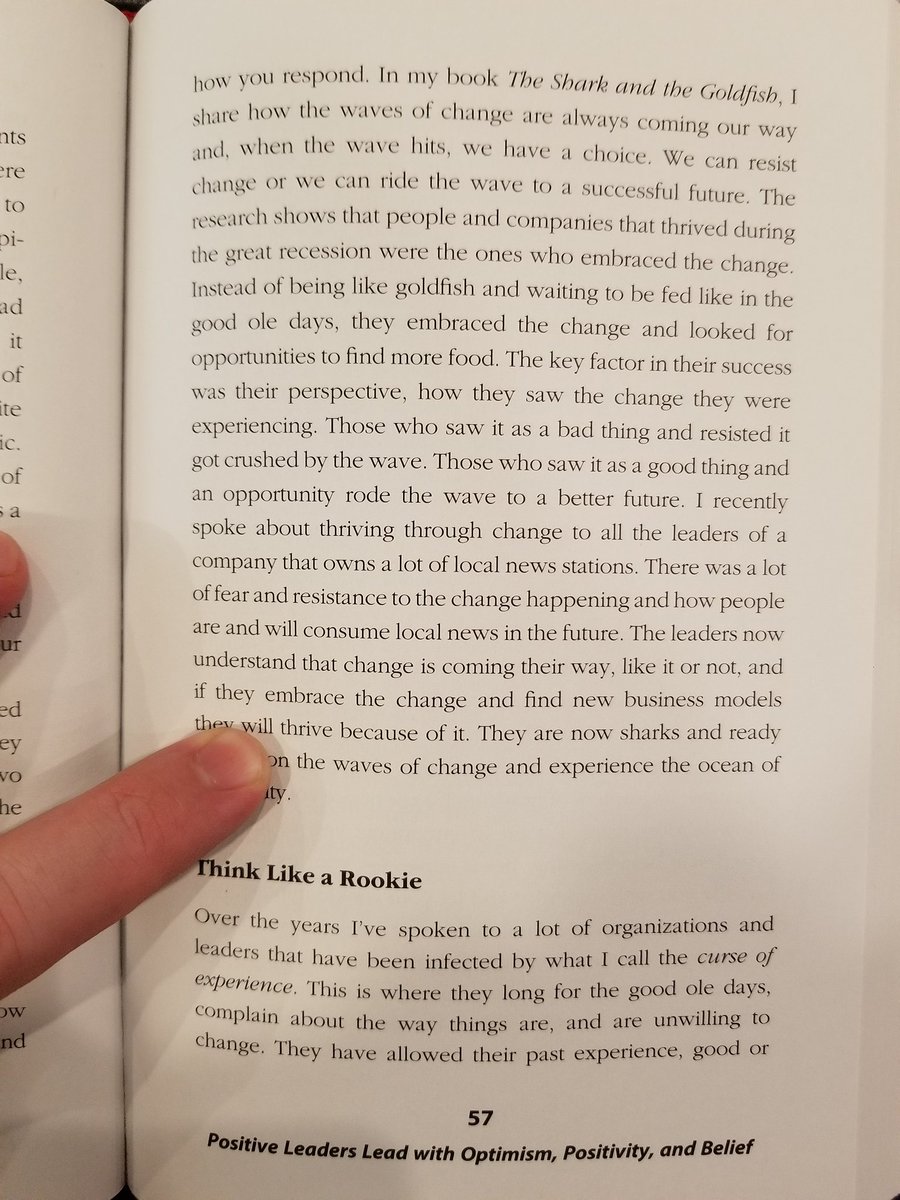 ShaiMarkowitz's tweet photo. Words 2 live by! #thinklikearookie from @JonGordon11 #PositiveLeadership https://t.co/1hZ5ztE9jl &amp; @skonnard @Inc  https://t.co/yGrGluPYSQ https://t.co/BLqg0znamm