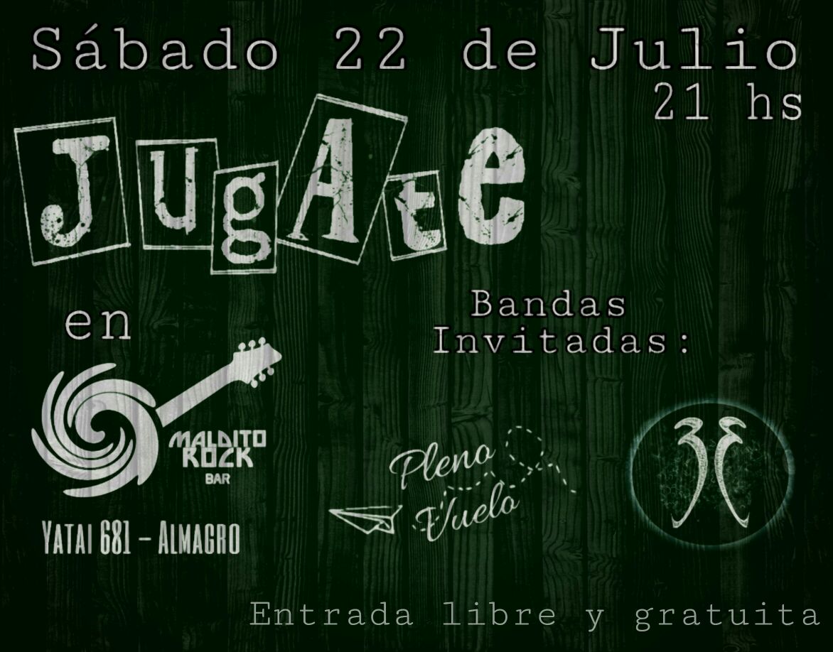 Empirico_Of's tweet photo. 3días para encontrarnos con el sueño en @MalditoRockBar
Dale RT y vengan a acompañarnos y a nuestros amigos invitados
#JugateElAlmaEnMaldito https://t.co/jN6NNmxM6O