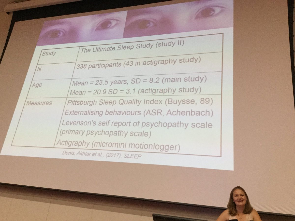 UoR_ICCAP's tweet photo. Very interesting project’s title “The Ultimate Sleep study” @ProfAMGregory
@UoR_ICCAP #ICCAP2017 https://t.co/vxH69SQtdy