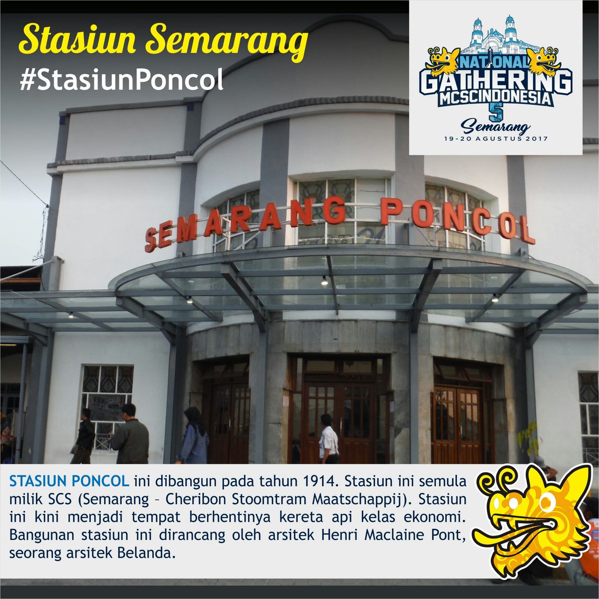 yang kedua ialah mengenai "pintu masuknya" kota semarang yg pasti citizens2 akan masuki waktu mengikuti gathnas #5esarengansemarangan