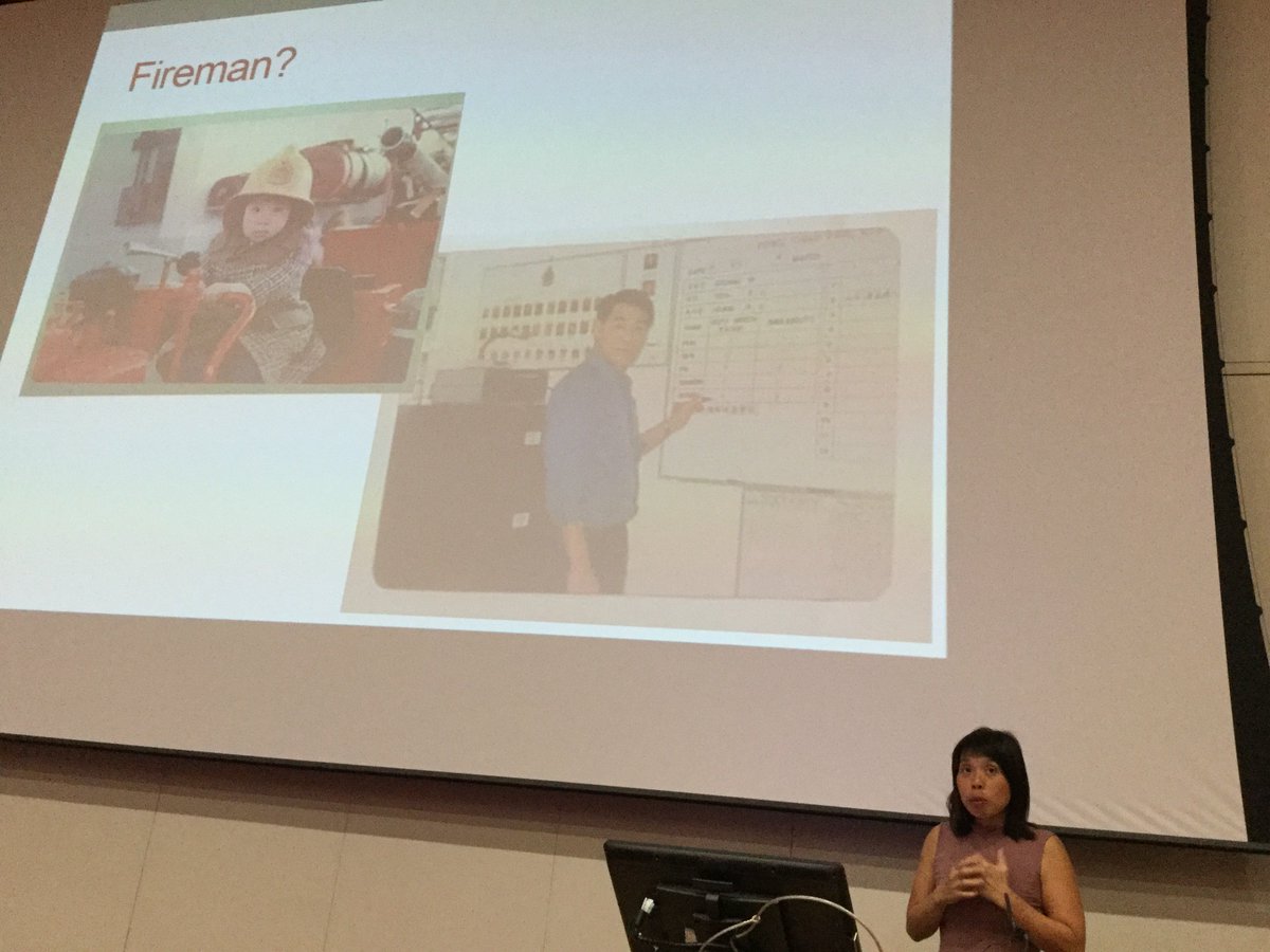 UoR_ICCAP's tweet photo. So oooo cute – For your next keynote address – please wear this fireman hat @StellaWYChan @UoR_ICCAP #ICCAP2017 https://t.co/vi1uTe2cJk