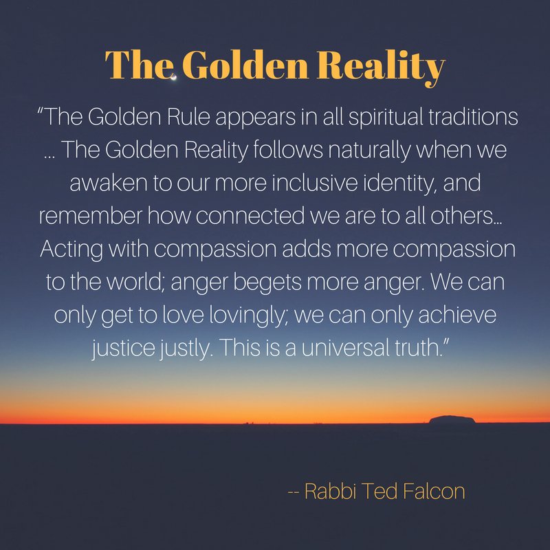 SDI_world's tweet photo. You know the golden rule, what about the golden reality? Thanks to @RabbiTedFalcon Discover more: https://t.co/HbUNDjJhxy #Spirituality https://t.co/6uwEZImt5I