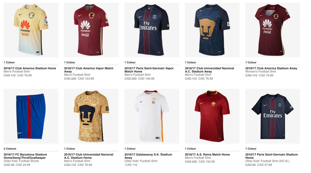 football team kits clearance