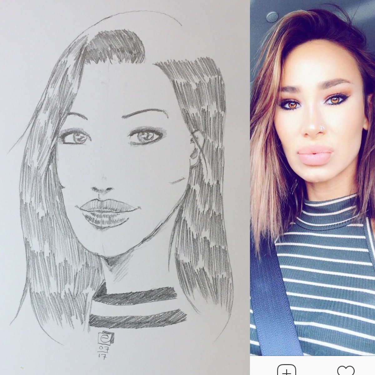 kyledrawsstuff's tweet photo. @SandeeWestgateX pencil portrait of Sandee ✏️ #sandeewestgate #pencilportrait #fanart #portraitsketch https://t.co/5gzBS27knO