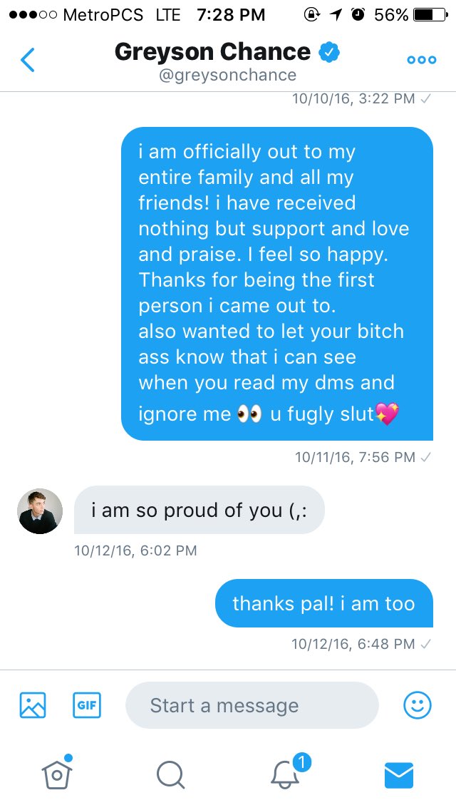 hausofmargo's tweet photo. @greysonchance Greyson is a big part of my coming out journey..happy hes able to be honest w himself &amp; the world its an empowering &amp; liberating feeling🏳️‍🌈 https://t.co/d7tq8bGjCa