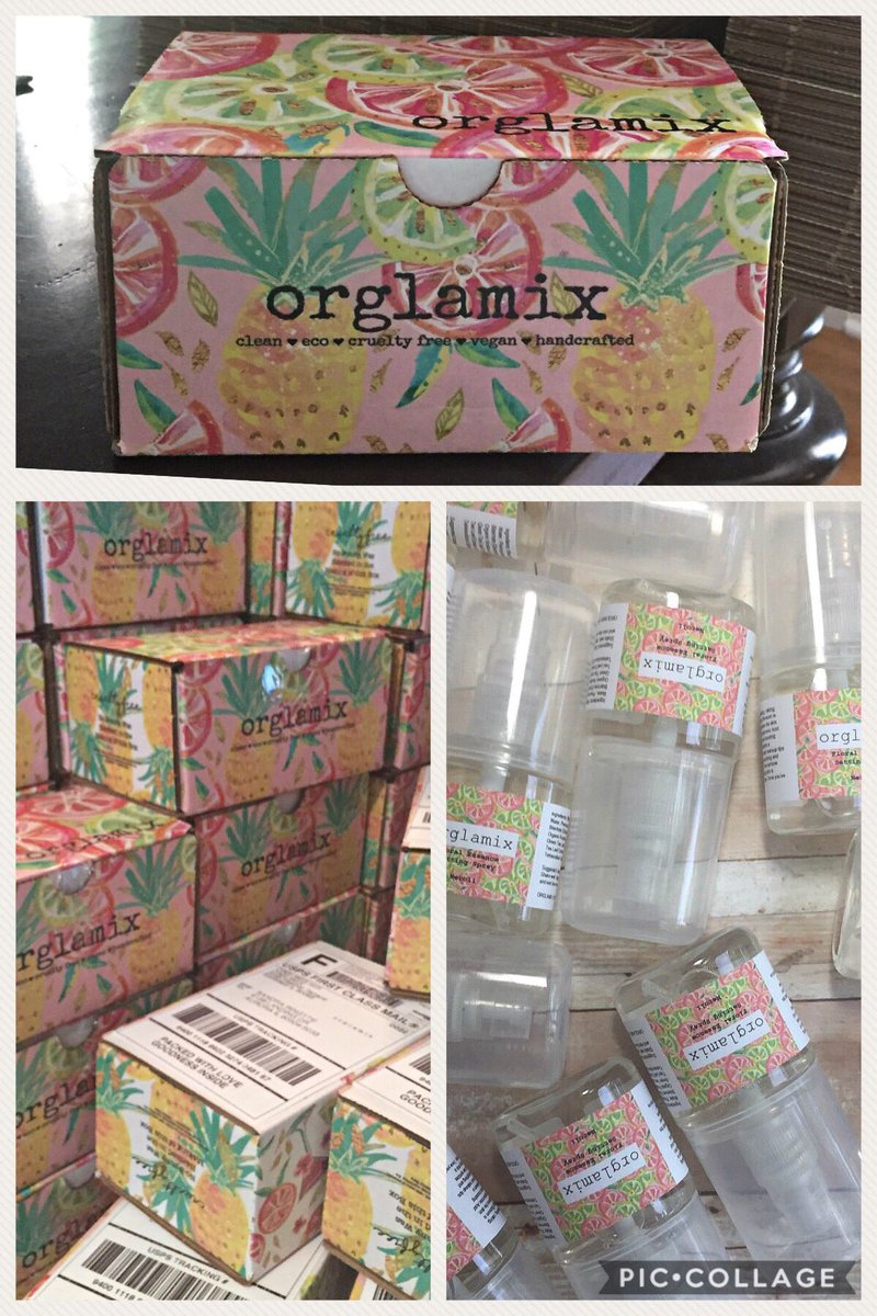 BRANDINCOLOR's tweet photo. These Orglamix boxes are summer fresh! They provide products that are vegan friendly and cruelty free makeup and cosmetics. #brandincolor https://t.co/tbt0YLeXs1