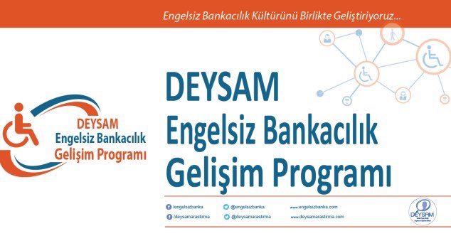 BDDK Başkanımız Sayın Mehmet Ali AKBEN'e, sektörel programımız 'Engelsiz Bankacılık Gelişim Programı'na katkılarından dolayı teşekkür ederiz
