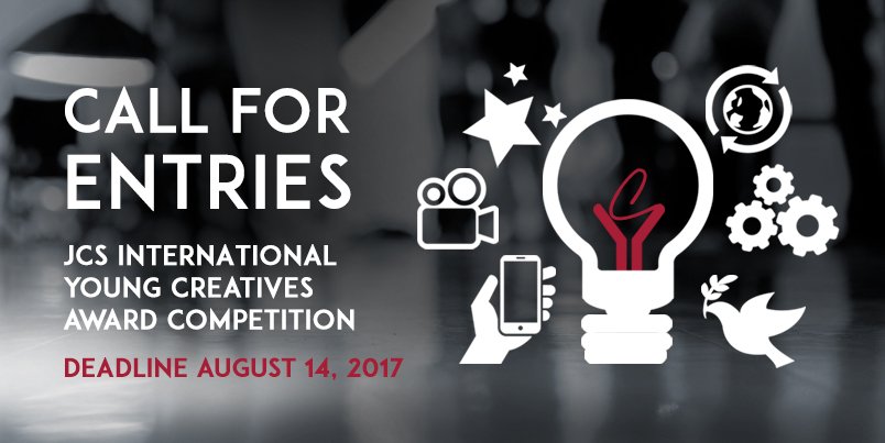 iemmys's tweet photo. Less than a Month to Enter the JCS Intl Young Creatives Award Competition - Enter your 1 Minute Video Now! https://t.co/zy7ITBeeZT https://t.co/SCvI8GruNv