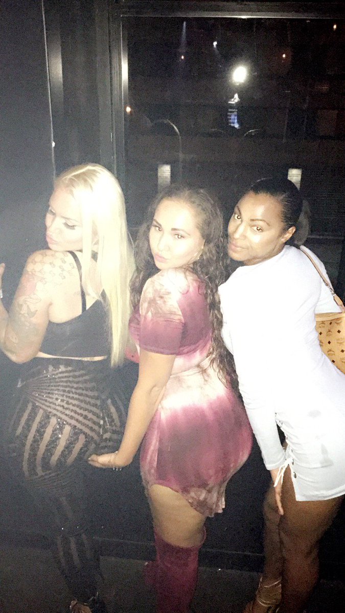TasteOf_Honey's tweet photo. 💃🏽💃🏽💃🏽 Turning up at @NipseyHussle #PriveMpls #3sCompany #CharliesAngels https://t.co/twBMVJWvCx