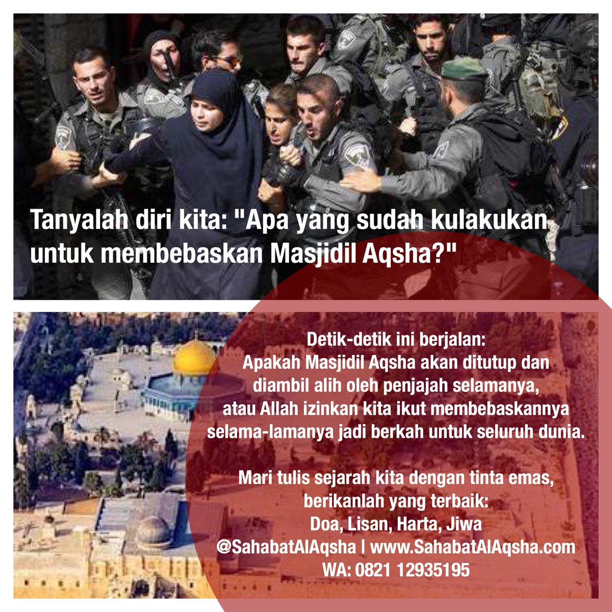 Tanyalah diri kita...

#MasjidilAqsha