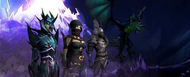 RSValkyries's tweet photo. Shadow Outfits have returned! Pick em up in Solomon's Store now, for a limited time only! #ReturnOfShadow https://t.co/fccPBHSdhK