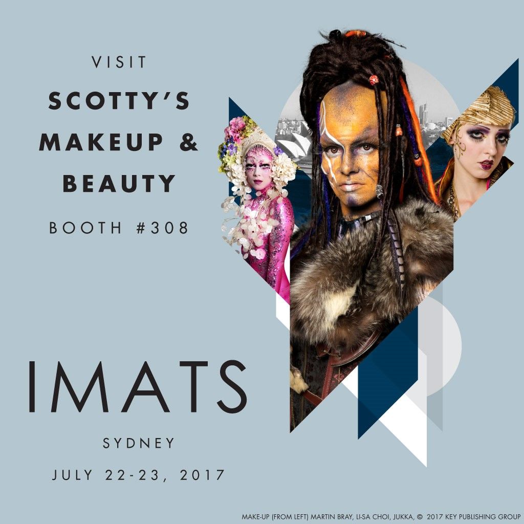 BeautySoClean's tweet photo. Going to @imats #imatssyd2017 ? Make sure to check out @ScottysMakeup in booth 308 for all of your #BeautySoClean needs! https://t.co/EJF9ZJZIN6