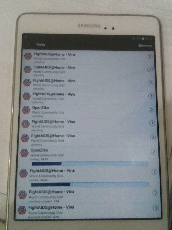 robtclements's tweet photo. A bit of @WCGrid data outstanding. @OpenZika &amp; FightAIDS@Home mattet https://t.co/4ufbBG7mYU