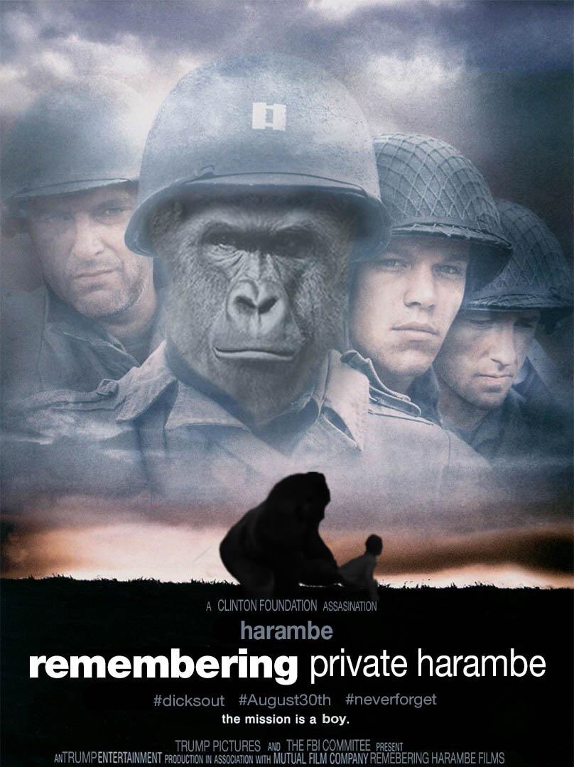 Saving Private Harambe
 #MakeAFilmGoApe
