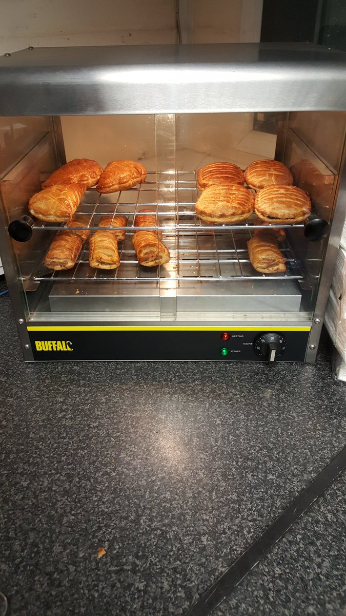 CovExpress's tweet photo. A nice selection of pies to warm our customers up on this cold wet and windy day at @CovExpress @express_asphalt #expressexperience https://t.co/ZslXaKuWPr