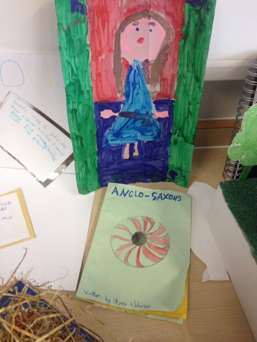 Y4 homework projects on Anglo-Saxons. Brilliant effort and lots of learning! #history
