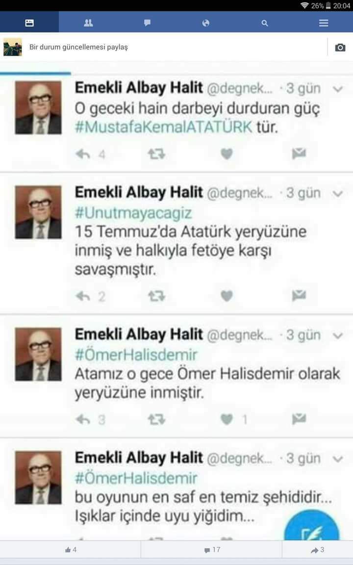 BU ADAMLAR KENDİNE AYDIN,
 BİZLERE KOYUN DEMİYOR MU,
GEL DE GÜLME.