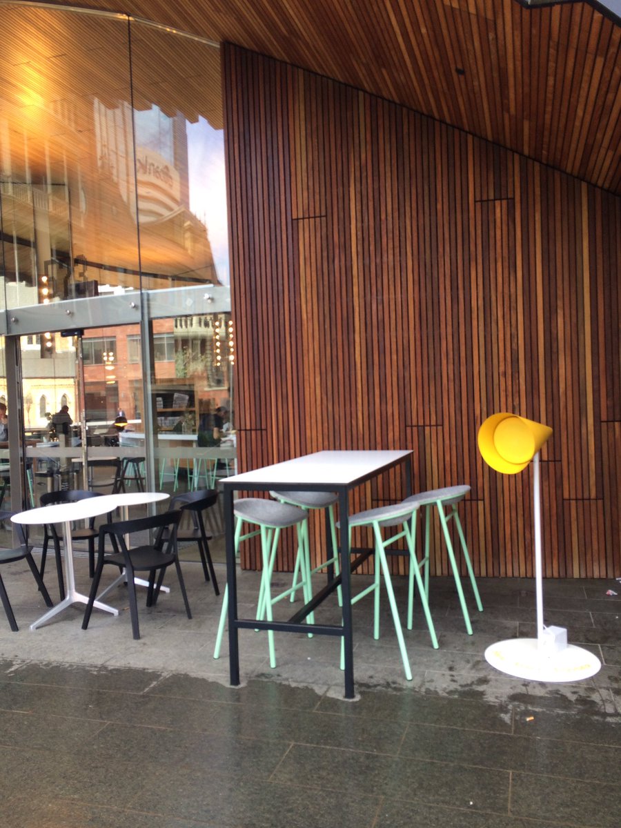 Maybe_Together's tweet image. A #smallvoiceslouder megaphone @UWASocialImpact in #cathedralsquare #sifest17