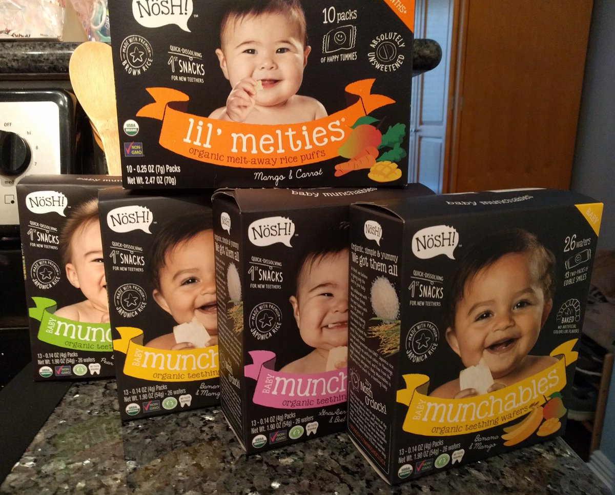 FunLittleOneOC's tweet photo. Looking for a new baby snack? We love @luv2nosh! See my review: https://t.co/Ny4DTGTwsf

#luv2nosh #babysnacks #hungrybaby #yum https://t.co/sXEnhMXosl
