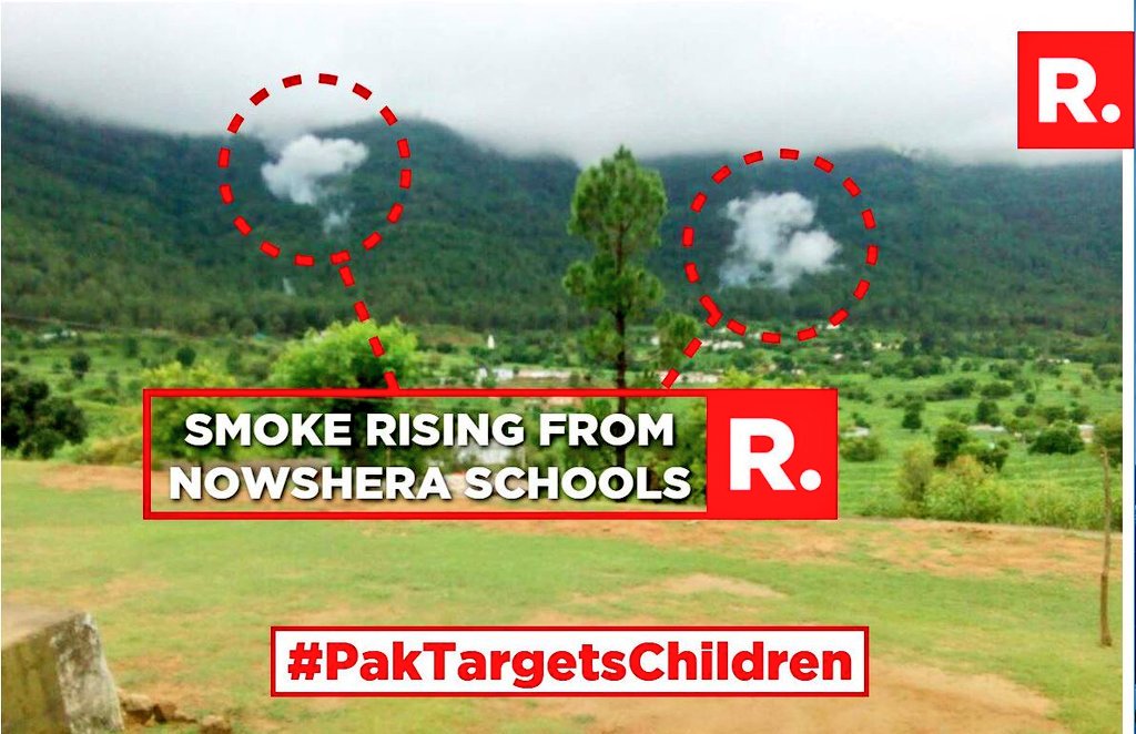 reporterbhai's tweet photo. What does it look like? Clouds. Wondering why @republic is trying #paktargetschildren by this pic! Agenda? https://t.co/Hi6BPZOSDG