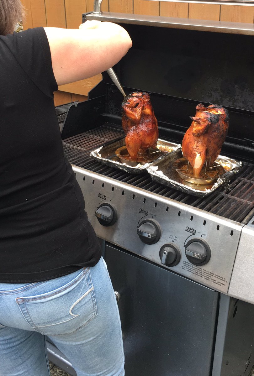 thepaultin's tweet image. Roasting locally sourced chicken with roasters from @PennaKitchen. I checked - some still in stock. Fabulous!