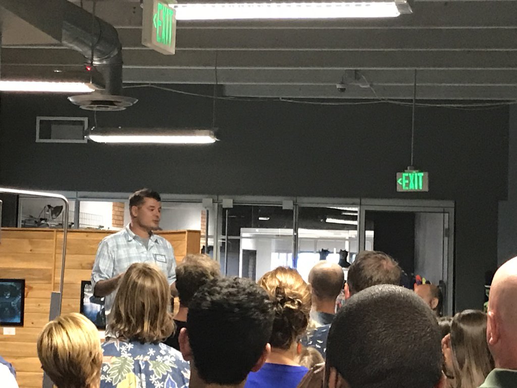 Pitching at <a href="/travelmassive/">Travel Massive</a> CO!  Way to go @hulahtravel <a href="/bookmysawaari/">BookMySawari</a> @gotriphero <a href="/EASAIntl/">EASA</a> #traveltech #startup #kickoffweek #travel