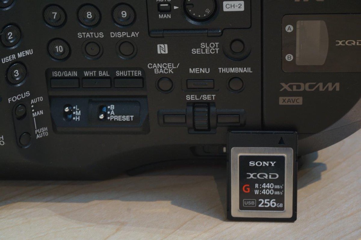 SonyProUSA's tweet photo. Sony's reliable 256GB G Series XQD cards are fast, dependable & ideal for recording 4K content https://t.co/umNWD1C8Sw #sonymedia #promedia https://t.co/iGJzx04AuB