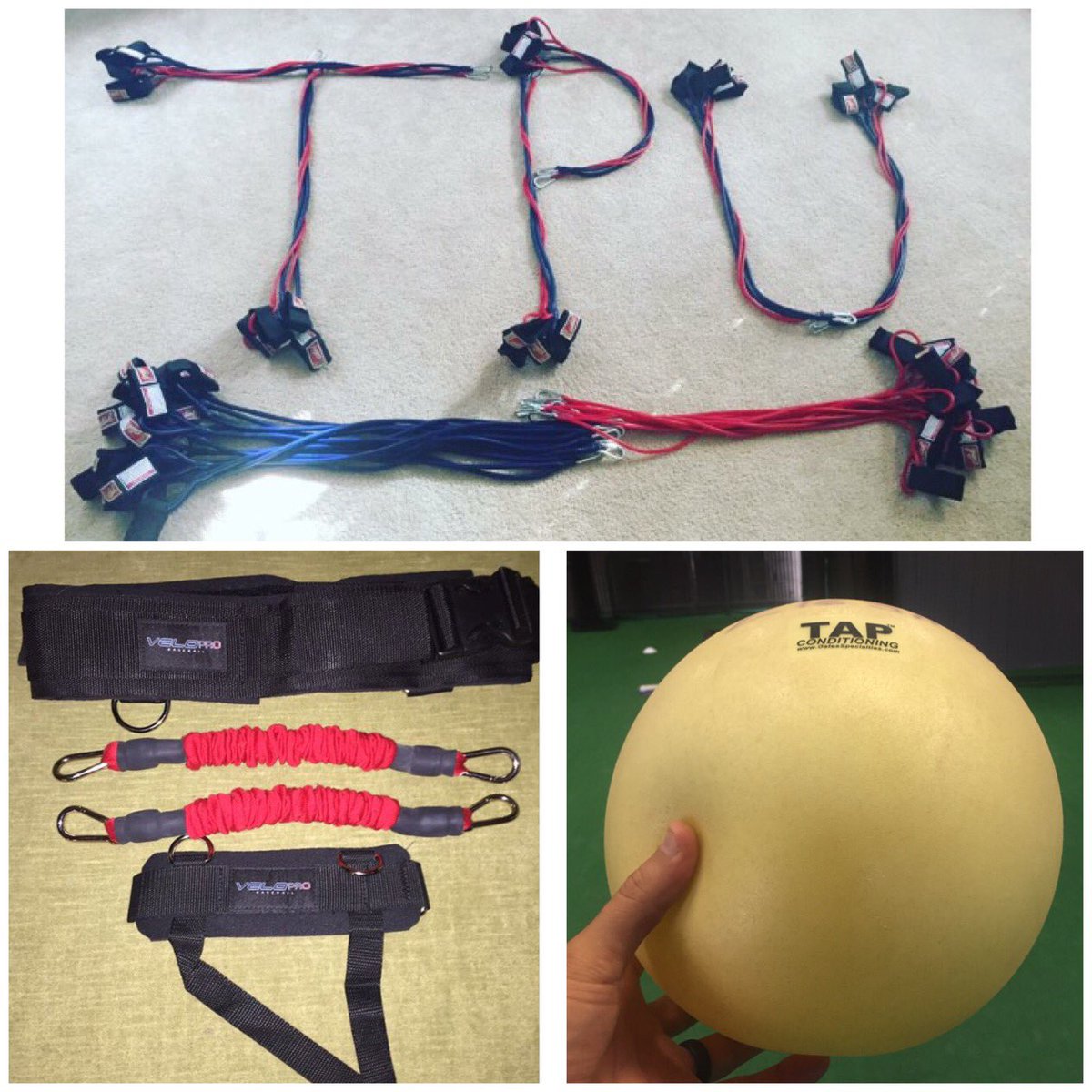 TpuBaseball's tweet photo. 6 week LONG TOSS PROGRAM August 12th. Taking these arms to a new level. #feedit @Parqman40 @jaegersports #veloharness @Oatesspecialty https://t.co/257GH2O7bG
