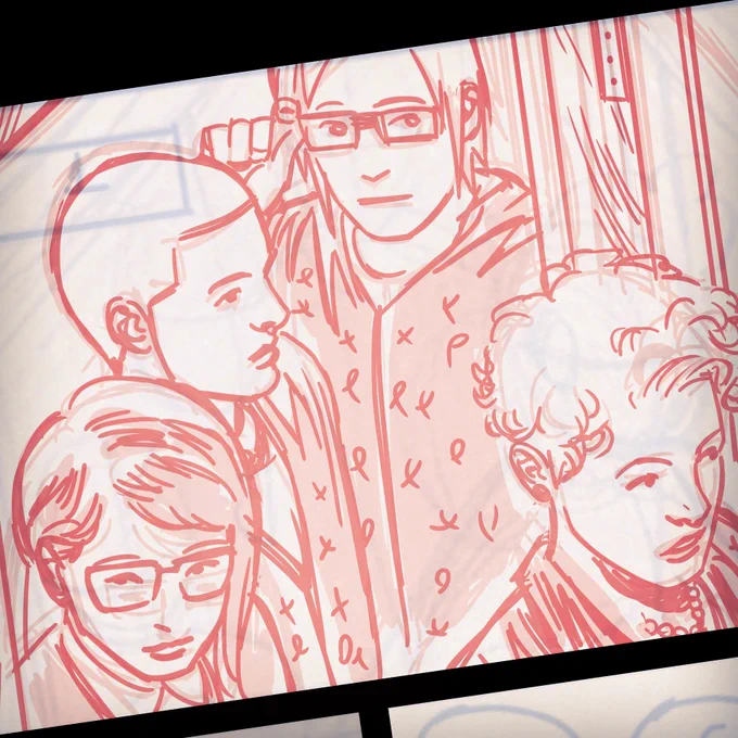 Working on these guys #Hawkeye #marvel #comics #digital #art 