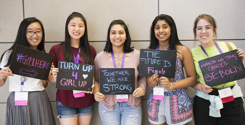 WCMUNews's tweet photo. 'Girl Up' Girls Are Inspired By Each Other (And Priyanka Chopra) https://t.co/KxZQl7DIWu https://t.co/qYWP3UGeIx