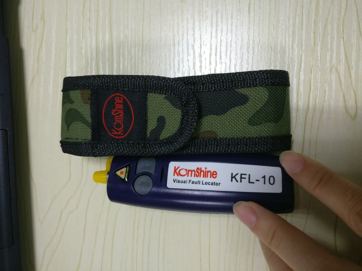 LINLIN_2017's tweet image. New Packing for Visual Fault Locator~