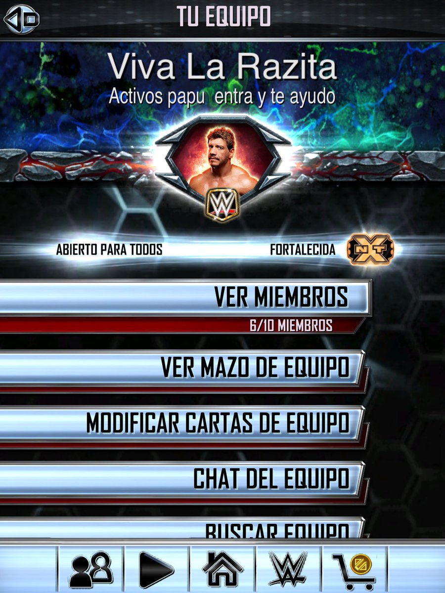 GGianni0's tweet photo. @SuperCardChile  @WWESupercards  @Supercard_ESP  necesitamos gente activa de elite hacia arriba https://t.co/LhTmkeqSAy