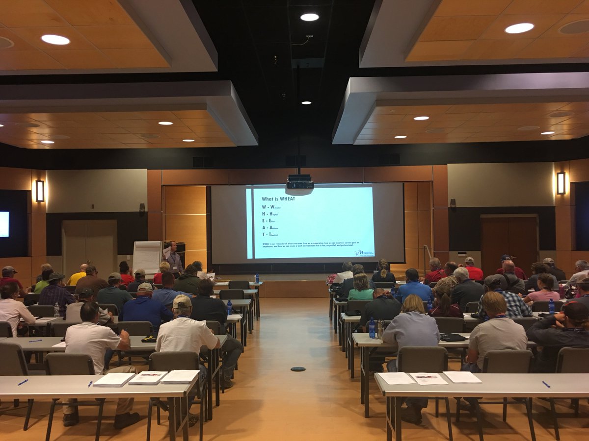 We never stop learning at Mountain View Co-op! This week our employees are in customer service training to serve our customers even better.