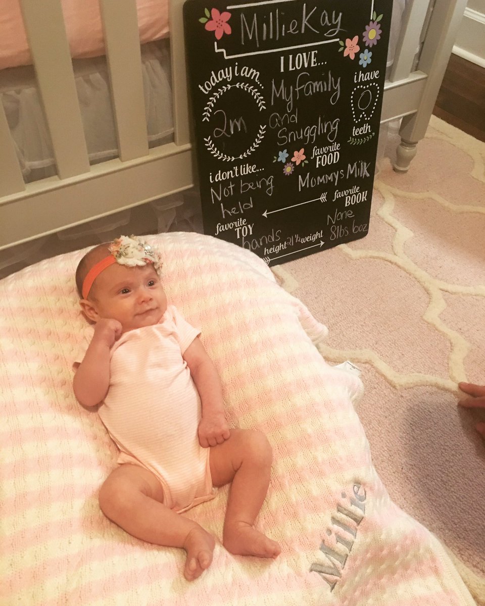 AmandaFiebig's tweet photo. Happy 2 month to my sweet girl! Best assistant ๐ #amandafiebigrealtor #realestatemomma #houstoncountyga #babyrealtor #babyrealtorintraining https://t.co/URbK4gei4i