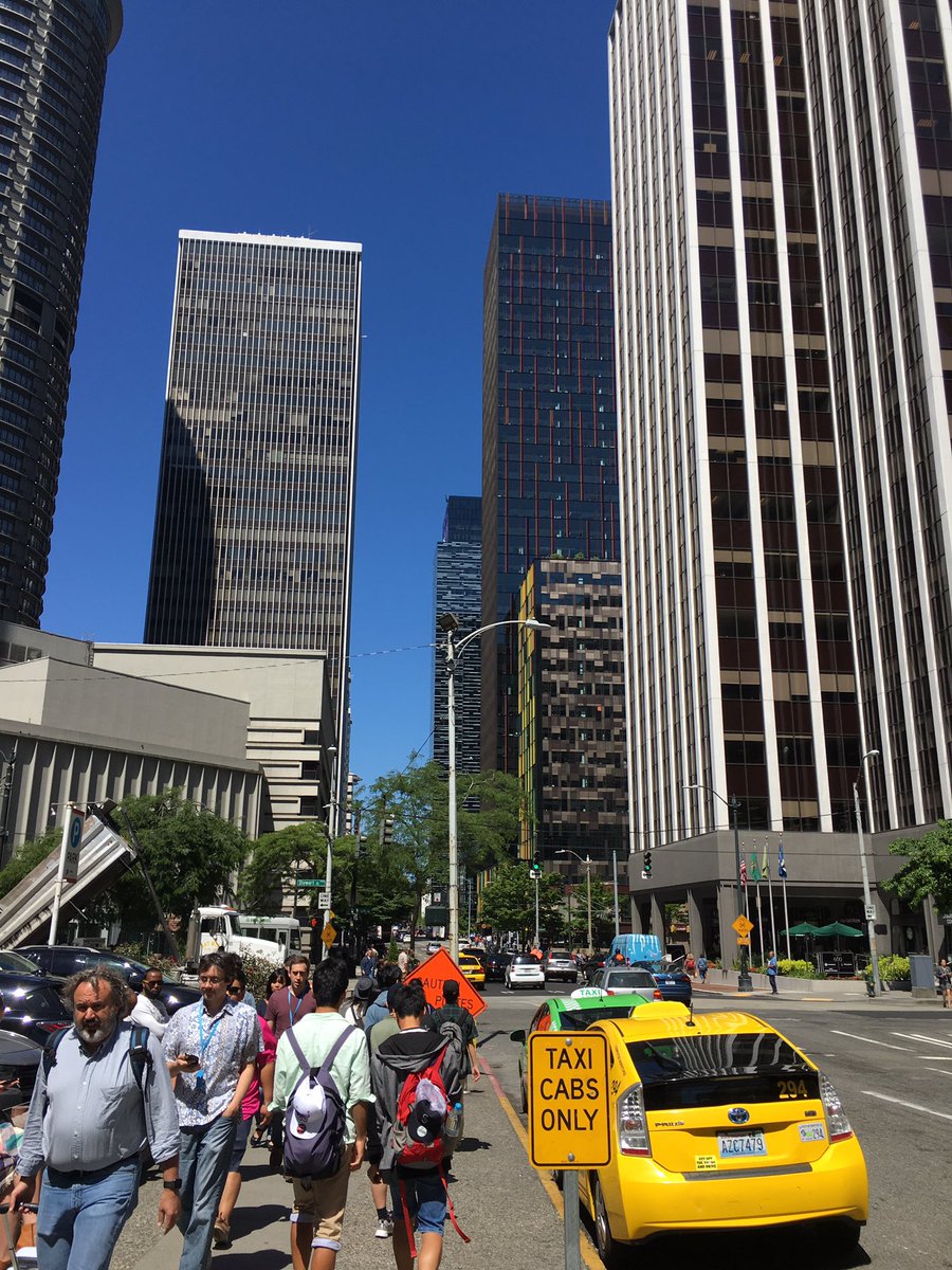 シアトル市街ダウンタウンをスカベンジャーハントしました。