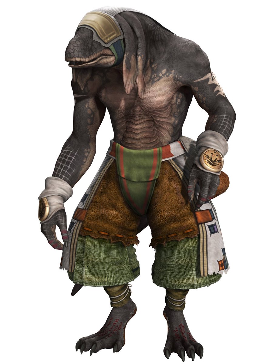 リザードマン Twitter પર そういえば昔集めてたバンガ族の画像で高精細の画像を保存してたの思い出したので載せてみる 4枚目はポリゴンだけど パン一のバンガ Ff12