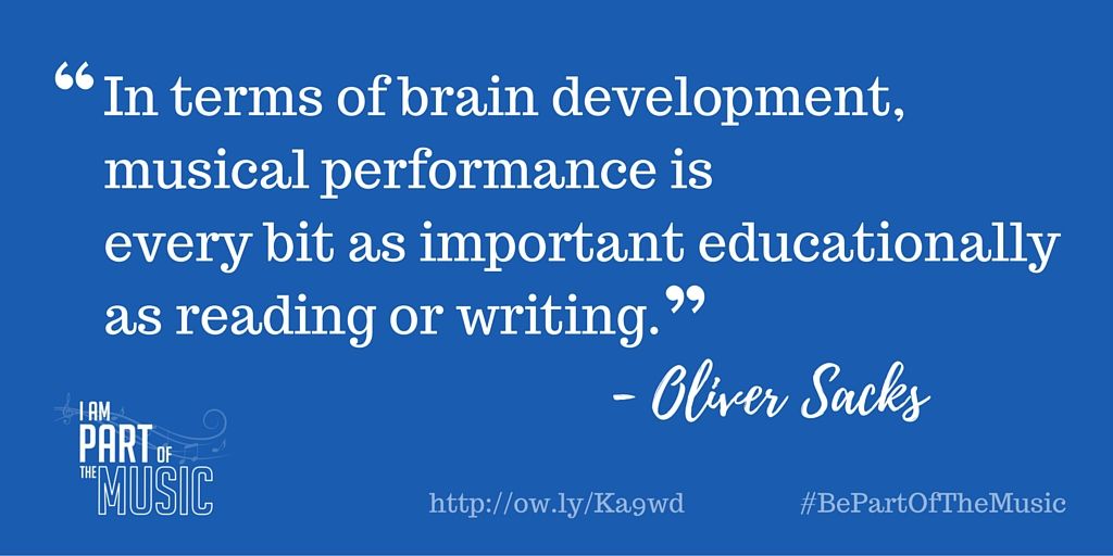 PartoftheMusic's tweet photo. The wise @OliverSacks on #musiced. Just one more reason to #BePartOfTheMusic. https://t.co/EL9Q45oCJY https://t.co/awfQjeViMd