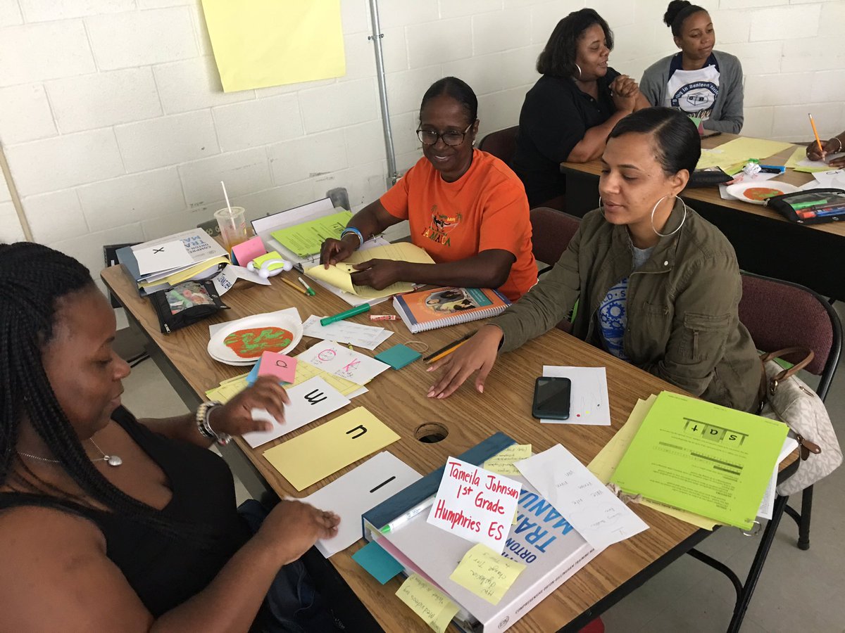 Atlanta teachers applying their OG skills.