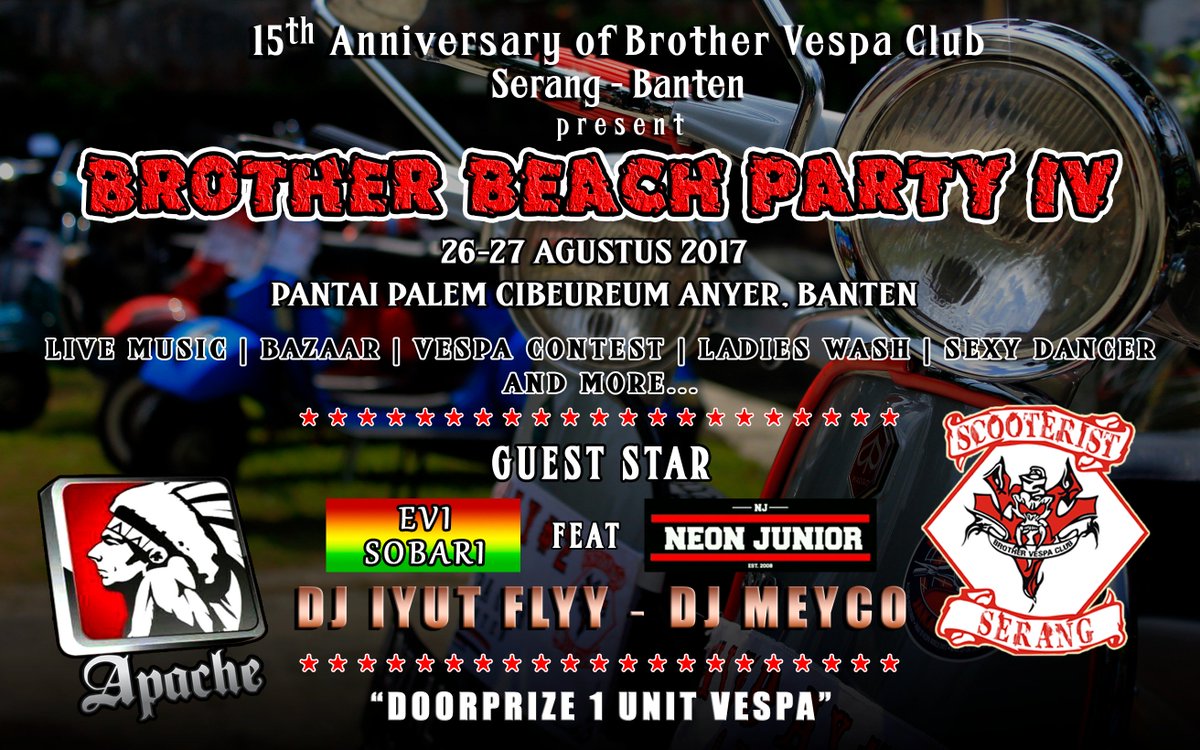 bvcserang's tweet photo. Gasspool bro..💨💨💨

#eventvespa
#vespa 
#scooterist https://t.co/gy6zDEjrca