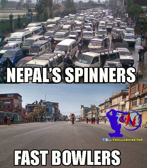 Sad meme song on background ! - Troll Cricket Nepal