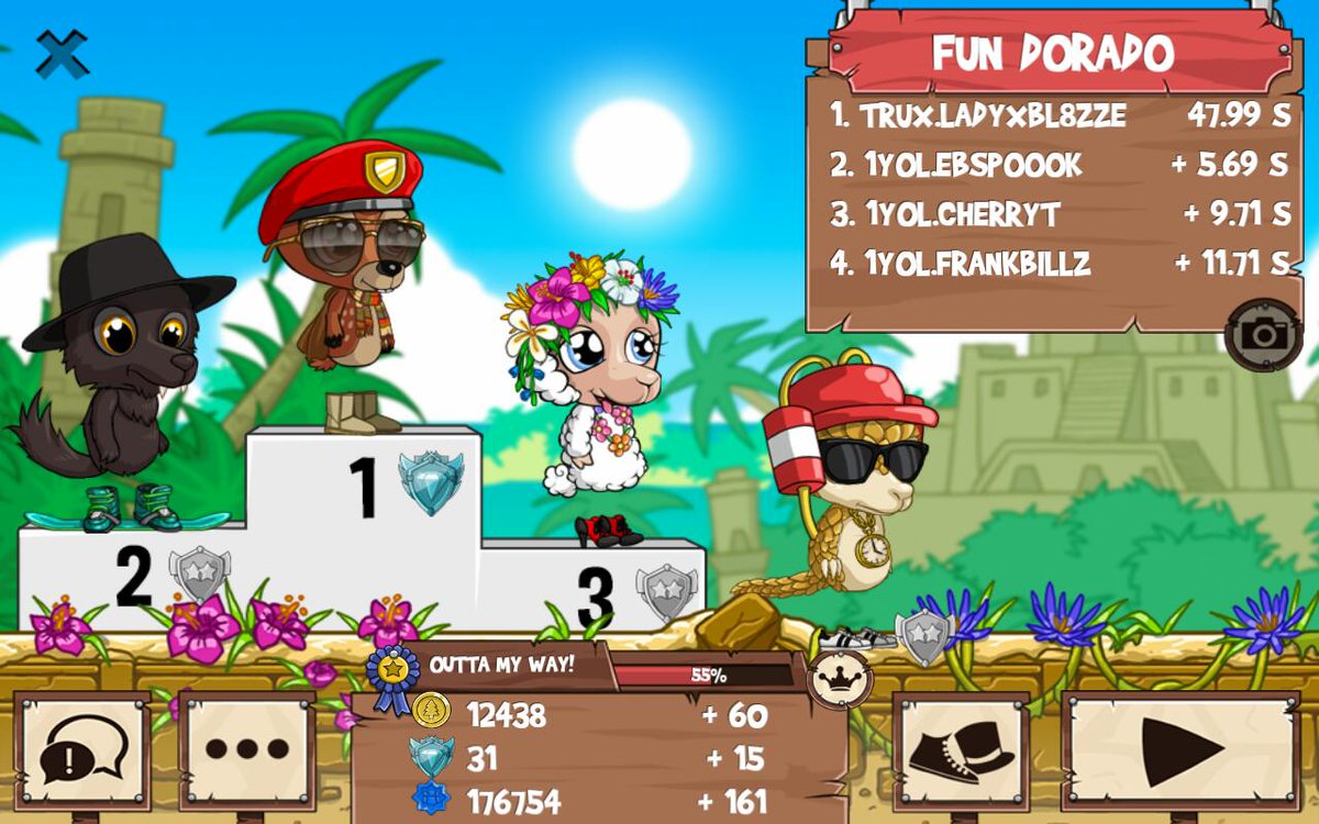 ChocoDeathKiss's tweet photo. All those guys just got washed #funrun2 #Ebspoook #CherryT #Frankbillz https://t.co/83eKOz4EsB