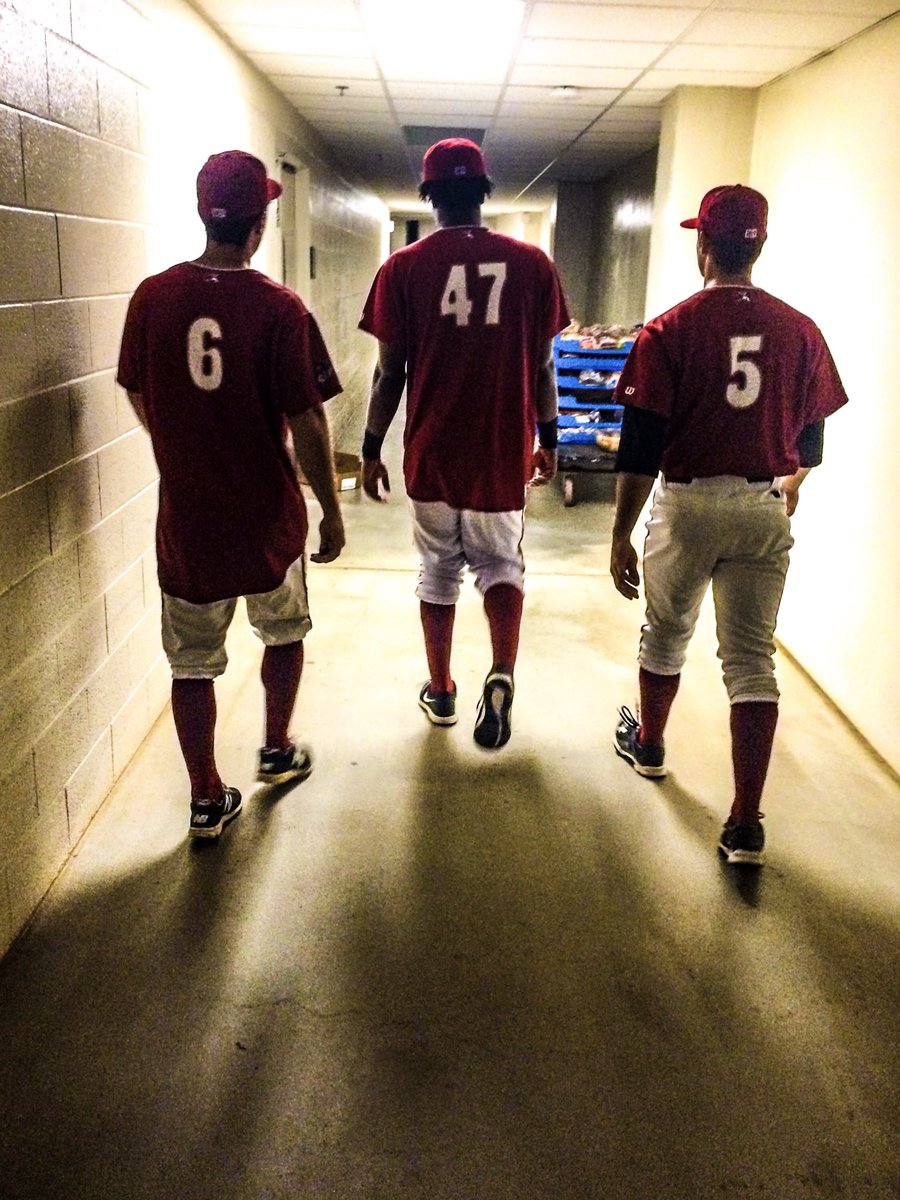 treywilson757's tweet photo. July 31, 2015: Adam Frazier, Josh Bell and Max Moroff at PNG Field.

They've each hit walk-off winners for the @Pirates over the last week. https://t.co/fMkYfPT48k