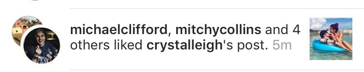 pizzasozupdates's tweet photo. Crystal posted this picture of her and Michael on IG! https://t.co/9Pf4ca8DcA