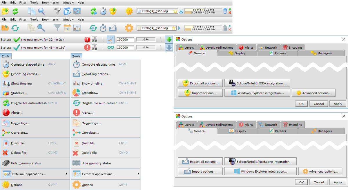 LogMXSoftware's tweet photo. #LogMX v6.0.1: new design, new features 😀 https://t.co/H1KismsHPe