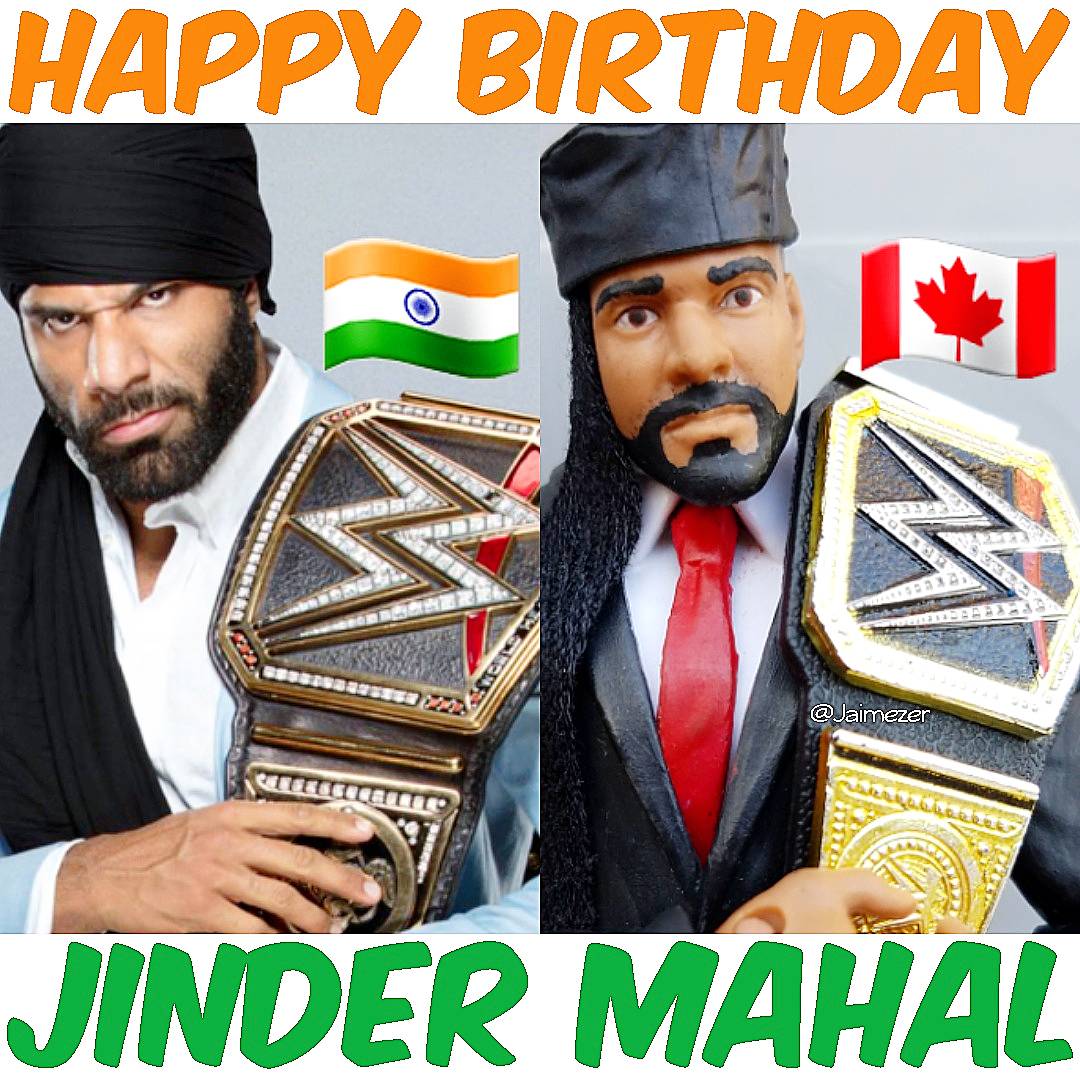 Happy Birthday to the WWE Champion, the Modern Day Maharaja, Jinder Mahal! 