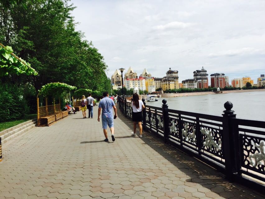 Explore_Astana's tweet photo. Yessil Enbankment https://t.co/JQMcAbyCO4