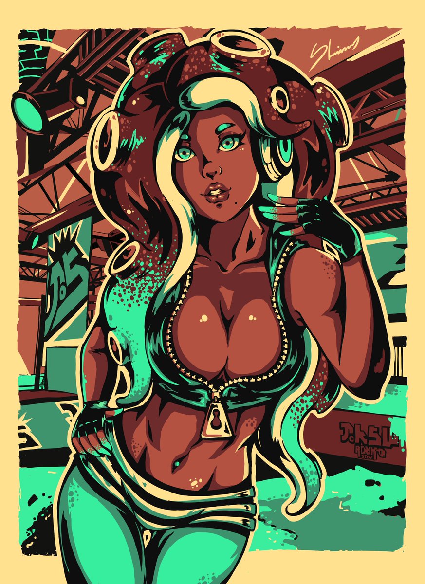 shimmy_stuffs's tweet photo. fanart of marina from #slatoon @SplatoonNA https://t.co/5LfHTIrK2s