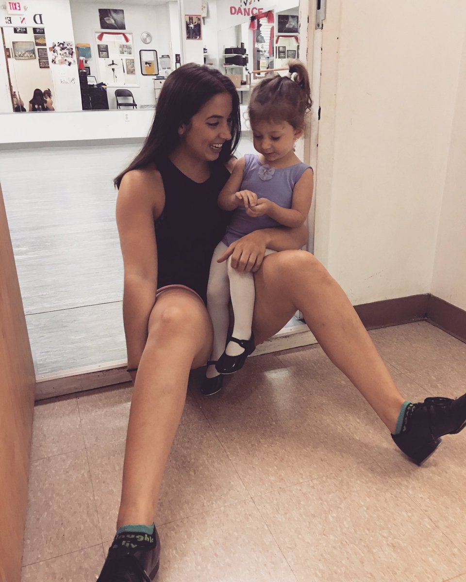 Miss_DeVincentz's tweet photo. Teaching doesn't stop over the summer! #danceteacher #firstdanceclass #cousins #ballet #tap https://t.co/WI2FOohNYU