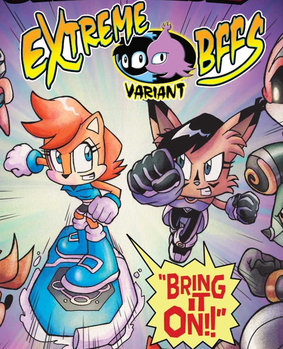 """extreme bff's""" sally acorn and nicole 