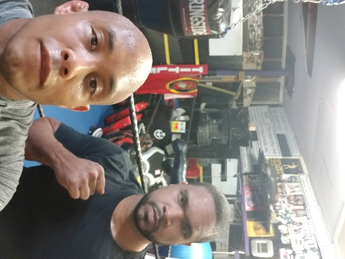 rightfight170's tweet photo. Me and Odell the #CaribbeanAssassin getting in another FORGE night! #RIGHTEOUSfighter #ifighteveryday #fightforvets https://t.co/VC5gvhBFBM